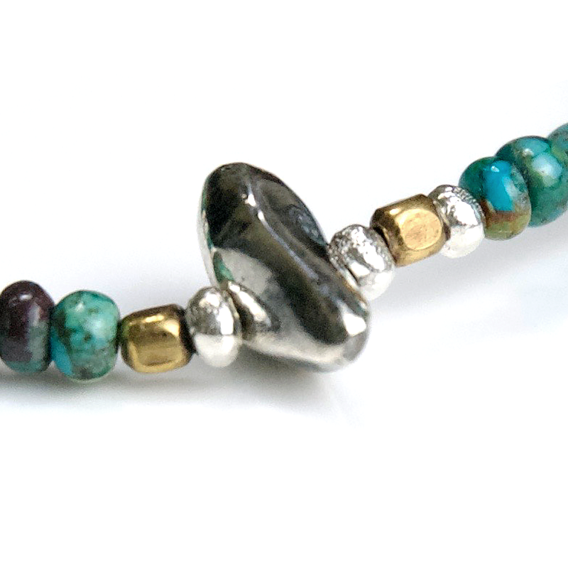 May club -【SunKu】Turquoise Beads Mix Bracelet（S Beads）