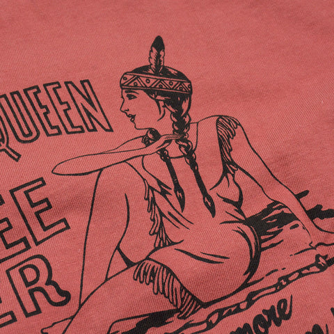 "INDIAN QUEEN" TEE - D. PINK - May club