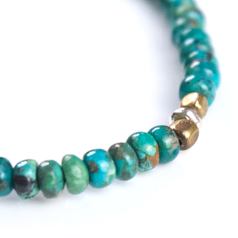 May club -【SunKu】Turquoise Beads Bracelet(S Beads)