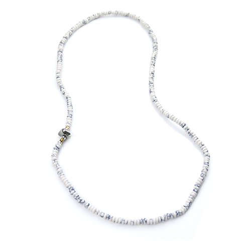 Howlite Beads Necklace & Bracelet - May club