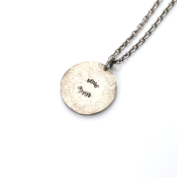 Love & Peace Plate Necklace - May club