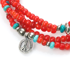 May club -【SunKu】Long Necklace & 4Strings Bracelet