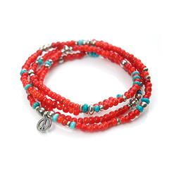 May club -【SunKu】Long Necklace & 4Strings Bracelet