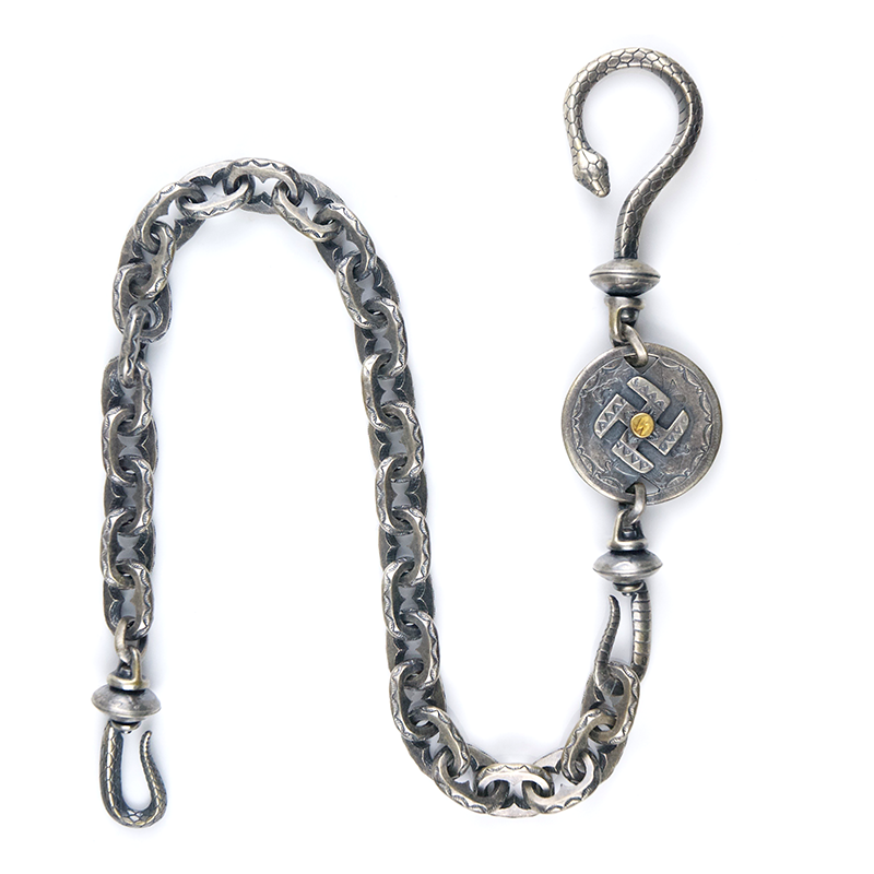 May club -【WESTRIDE】WESTRIDE x LARRY SMITH SLINGSHOT SWASTIKA WALLET CHAIN