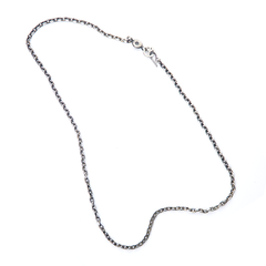 Oval Silver Chain (M) - May club