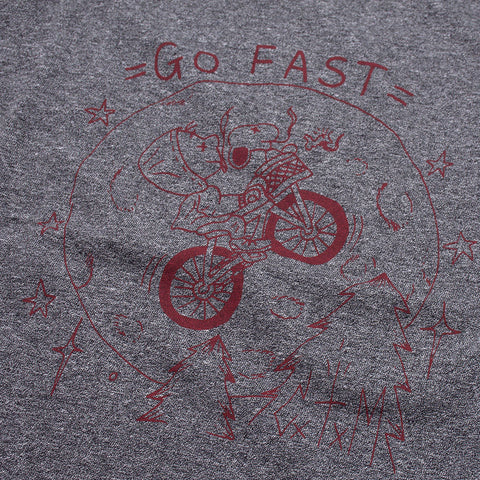 "GO FAST" TEE - H. GRY - May club