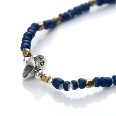 May club -【SunKu】Indigo Dye Beads Bracelet（S Beads）
