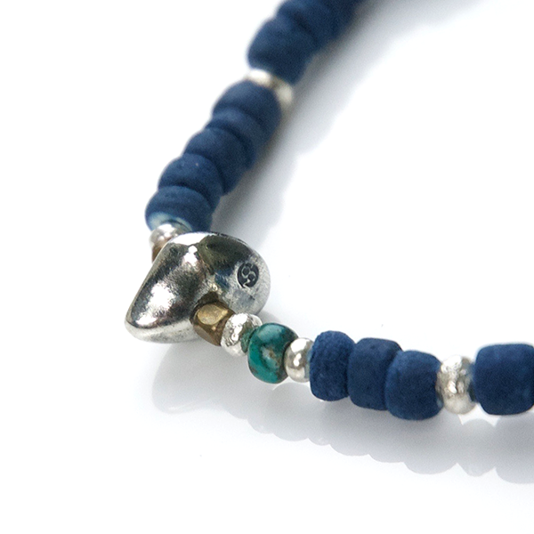 May club -【SunKu】Indigo Dye Beads Bracelet(M Beads)