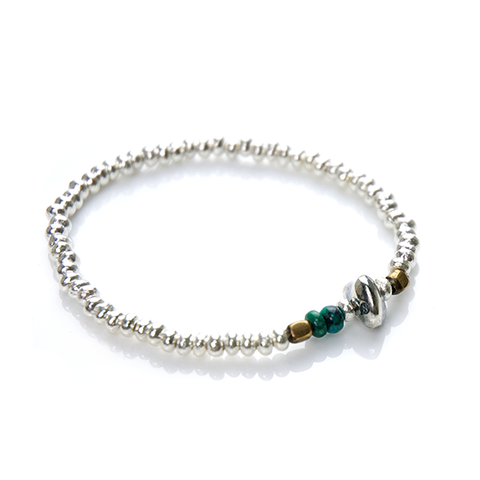 Silver Beads Bracelet(M Beads) - May club