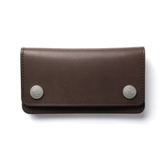 May club -【WESTRIDE】SWASTIKA BIKERS WALLET - Brown