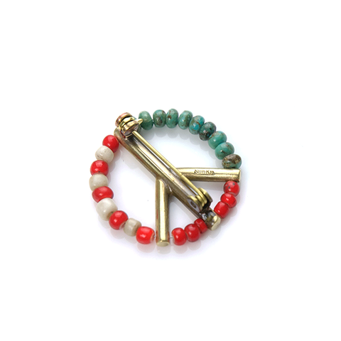 May club -【SunKu】Beads Peace Pins