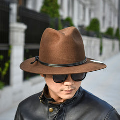 ACV-HG03HW RABBIT TRAVELER HAT - BROWN - May club