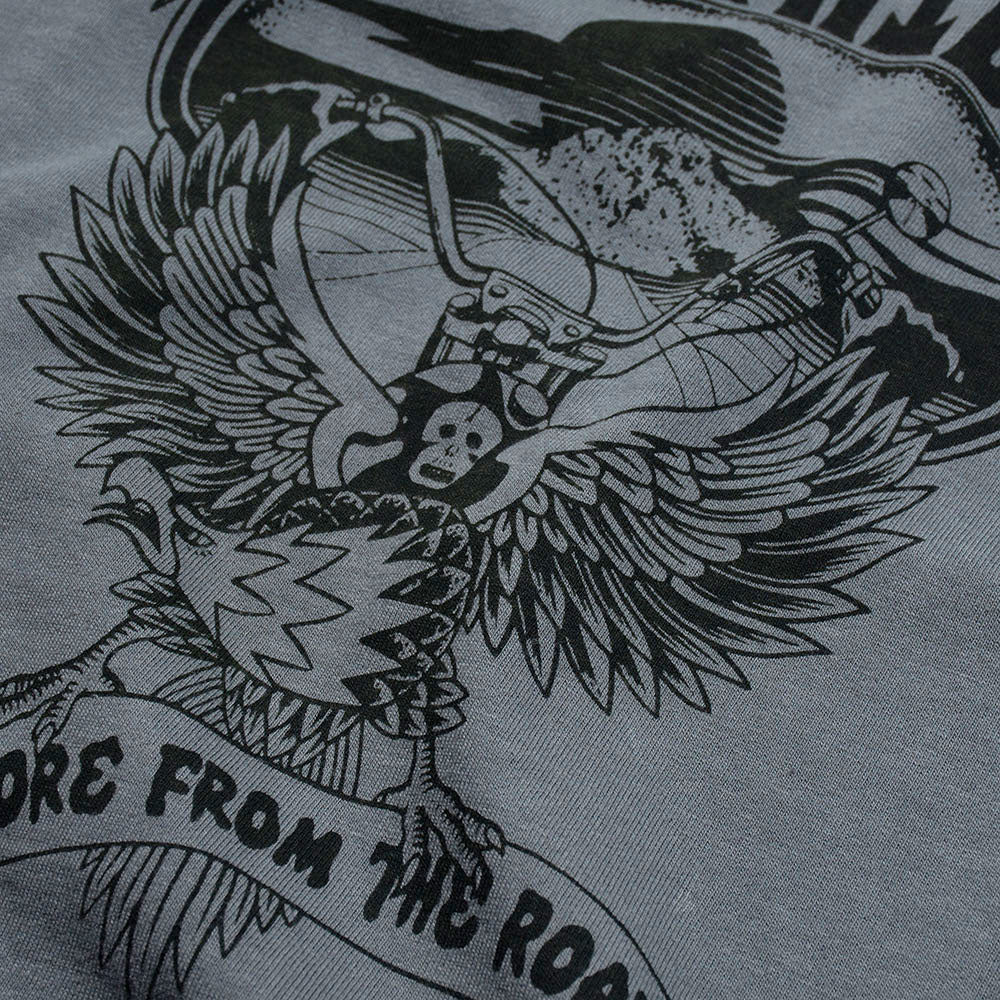 "ONE MORE FROM THE ROAD" TEE - M. GRN - May club
