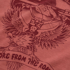 "ONE MORE FROM THE ROAD" TEE - D. PINK - May club