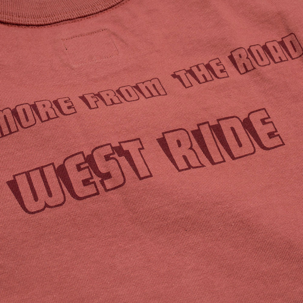 "ONE MORE FROM THE ROAD" TEE - D. PINK - May club