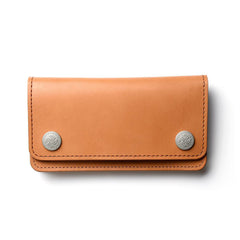 May club -【WESTRIDE】SWASTIKA BIKERS WALLET - TAN