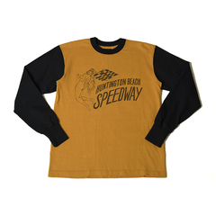 SPEEDWAY 2-TONE LONG SLEEVES TEE - May club