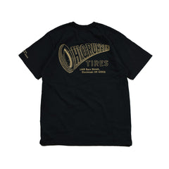 May club -【WESTRIDE】"OHIO RUMBLING TIRES" TEE - BLACK