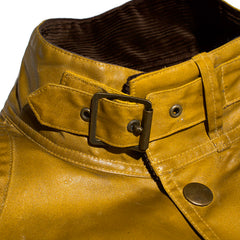 ACV-WX02L WAXED COTTON BMC JACKET (LONG) - MUSTARD - May club