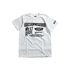 May club -【WESTRIDE】"CYCLE GOODIES" TEE - WHITE