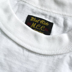 May club -【WESTRIDE】"POWER AND SPEED" TEE - WHITE