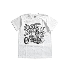 May club -【WESTRIDE】"UNCLE CHOPPER" TEE - WHITE