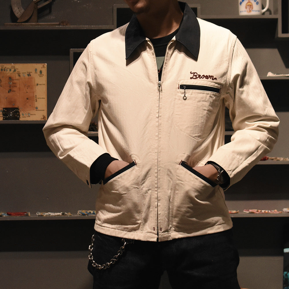 May club -【WESTRIDE】BUCKNER JACKET - OFF/NVY