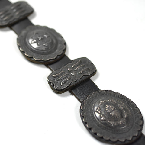 May club -【Vintage】30'S STERLING SILVER NAVAJO CONCHO BELT