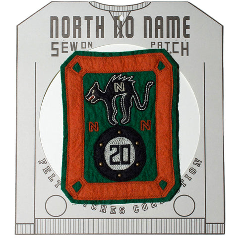 May club -【North No Name】PATCH - BLACK CAT
