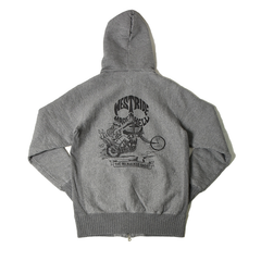 THE MILWAUKEE GHOST HEAVY WEIGHT FULLZIP HOODIE - May club