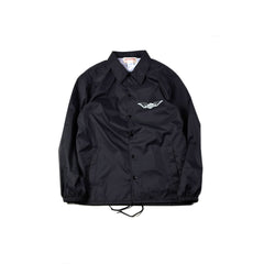 May club -【JACKSUN'S】WING COACH JACKET - BLACK