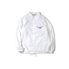 May club -【JACKSUN'S】MCA COACH JACKET - WHITE