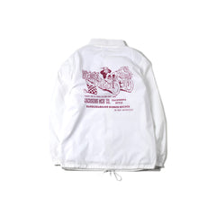 May club -【JACKSUN'S】MCA COACH JACKET - WHITE