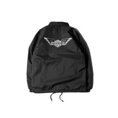 May club -【JACKSUN'S】WING COACH JACKET - BLACK