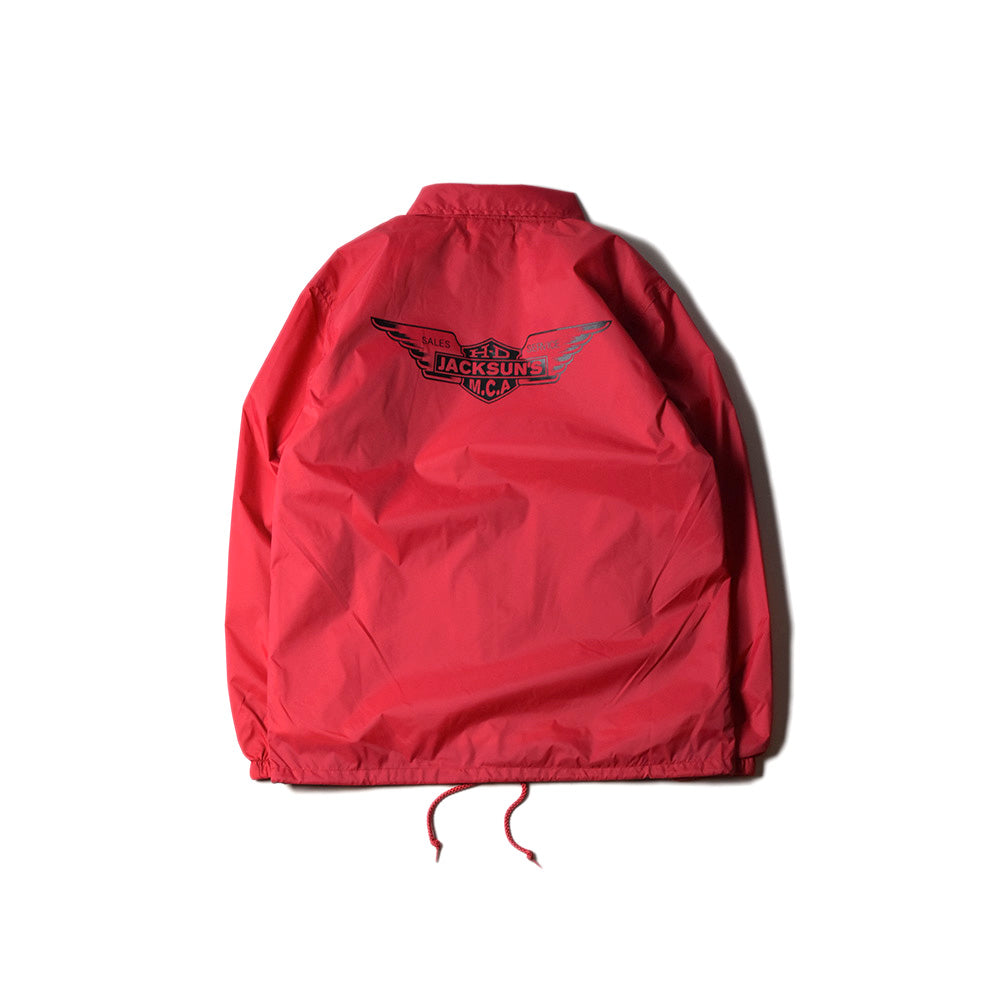 May club -【JACKSUN'S】WING COACH JACKET - RED