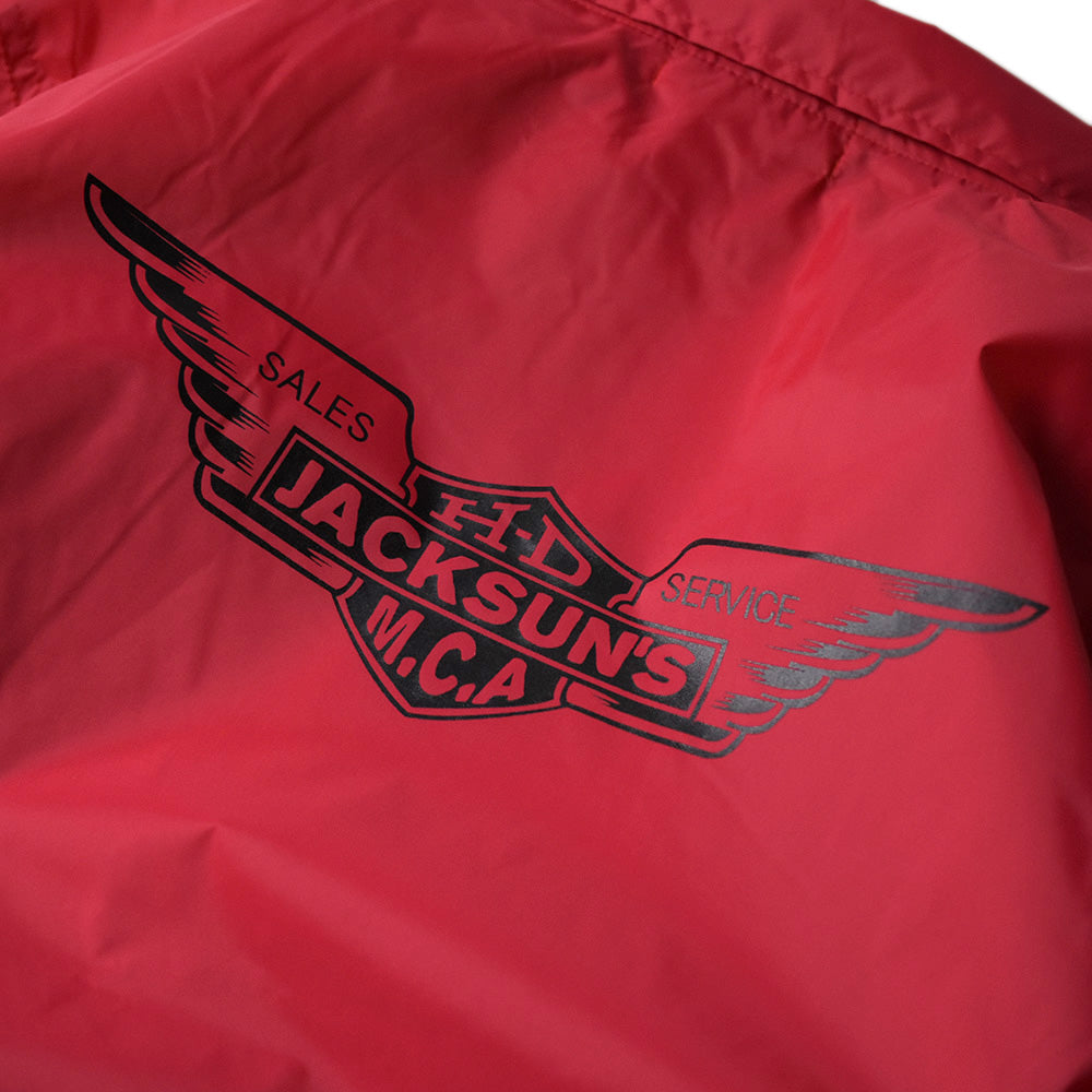 May club -【JACKSUN'S】WING COACH JACKET - RED