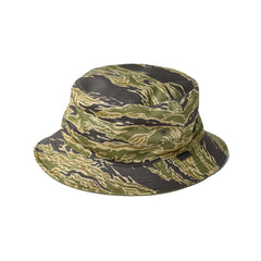 REVERSIBLE BUCKET HAT  TIGER／OLIVE - May club