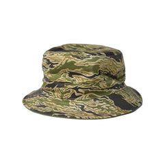 REVERSIBLE BUCKET HAT  TIGER／OLIVE - May club