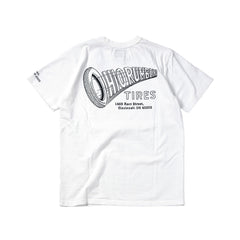 May club -【WESTRIDE】"OHIO RUMBLING TIRES" TEE - WHITE