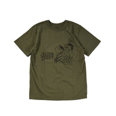 May club -【WESTRIDE】"SLING SHOT CUTE BOY" TEE - DEEP OLIVE