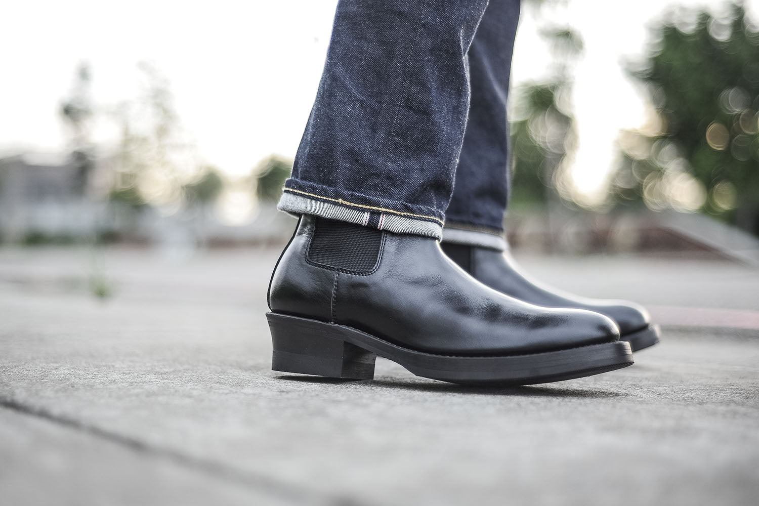 AB-03H-ST HORSEHIDE CHELSEA BOOTS - May club
