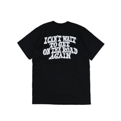 May club -【WESTRIDE】"ON THE ROAD AGAIN" TEE - BLACK