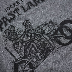 May club -【WESTRIDE】"JOCKEY'S FAST LANE" TEE - GREY