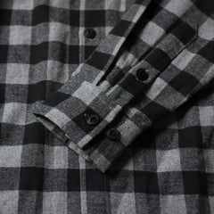 May club -【BLUCO】BUFFALO CHECK SHIRTS - GREY