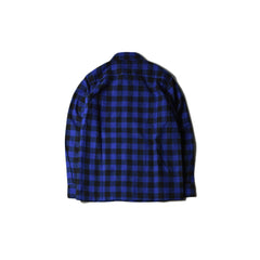 May club -【BLUCO】BUFFALO CHECK SHIRTS - BLUE