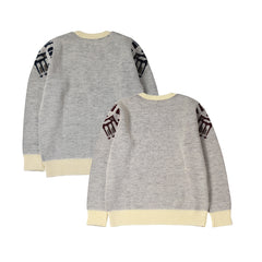 May club -【BAD QUENTIN】TOTEM POLE JACQUARD KNIT