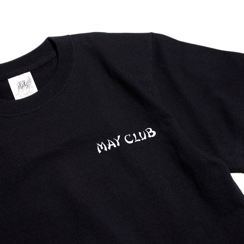 May club -【May club】MAY CLUB X KNUCKLE 8TH ANNIVERSARY TEE - BLACK/WHITE