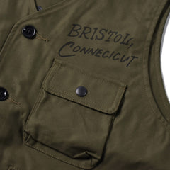 May club -【WESTRIDE】FORT MORGAN VEST - OLIVE