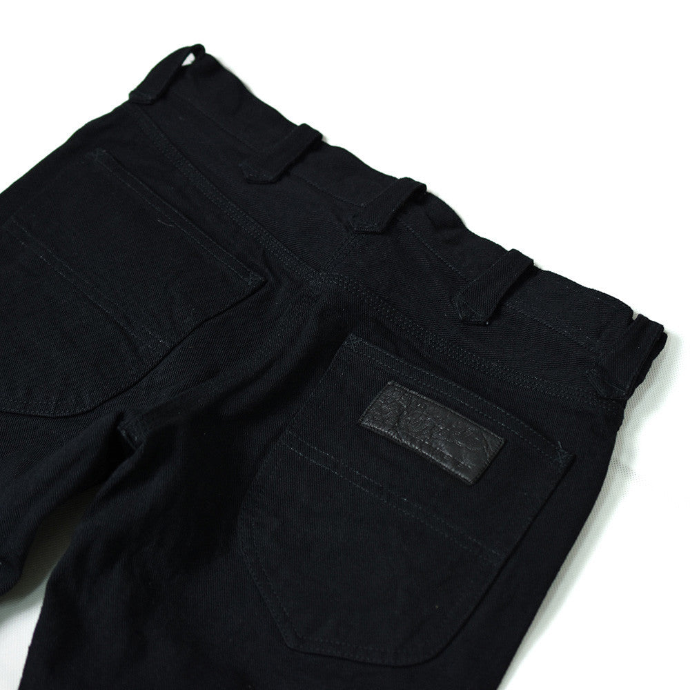 May club -【WESTRIDE】WR105 人氣定番 Skinny Black Denim 窄版牛仔褲