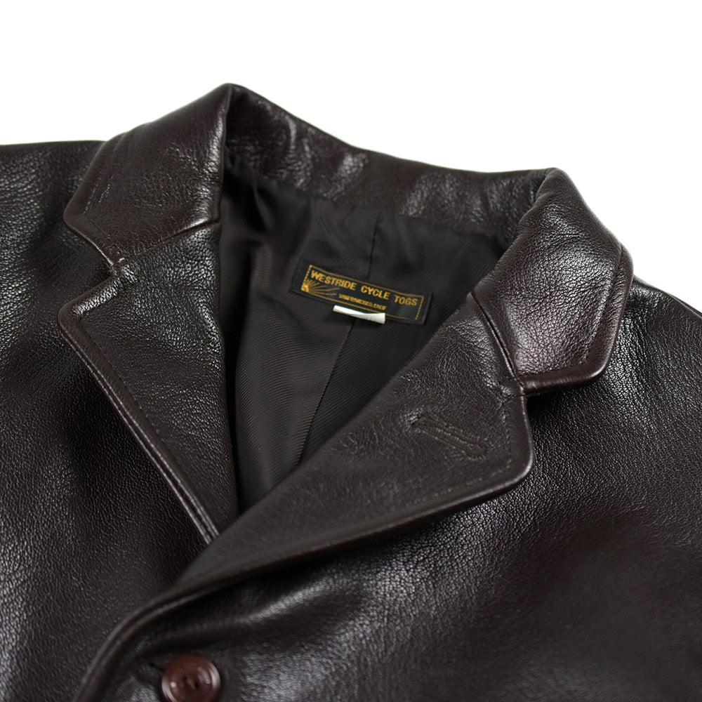 May club -【WESTRIDE】THICK RIDE TAILORED JACKET - BROWN